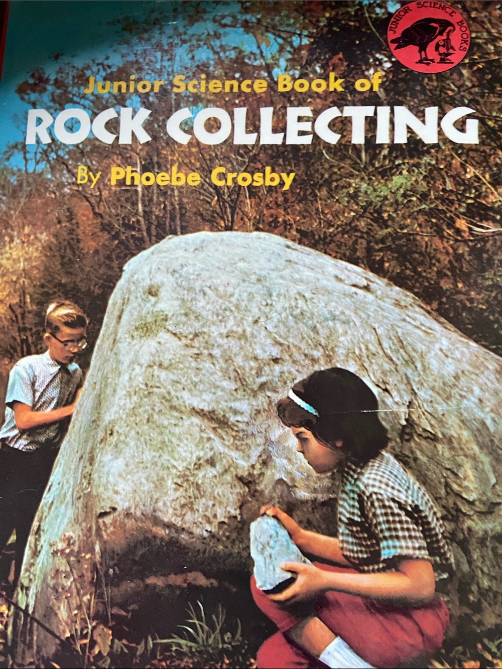 Vintage 1960s 60s 1st edition Science Book Rock Collecting rocks NATURE outdoor